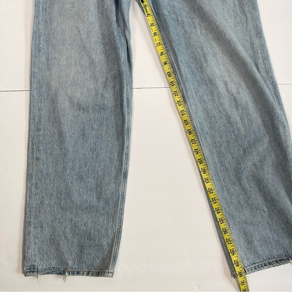 Agolde Men's Relaxed Light Blue Jeans - Picture 4 of 6
